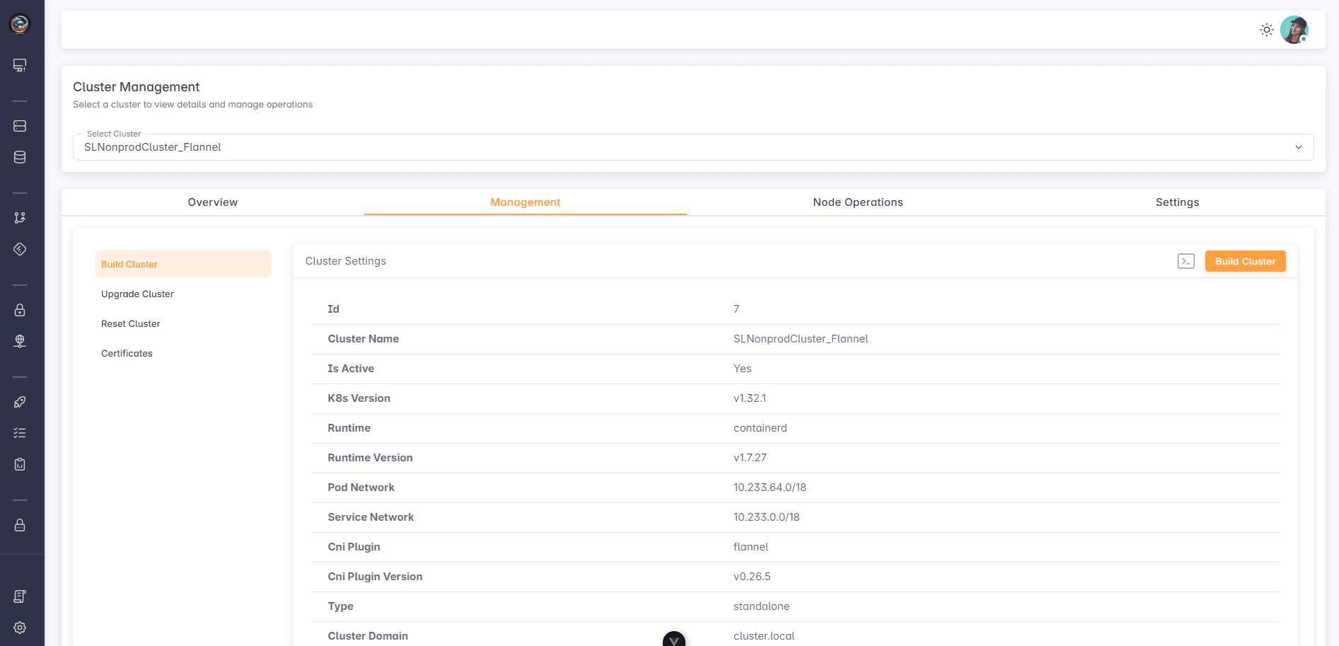 KodeInfra Infrastructure Dashboard