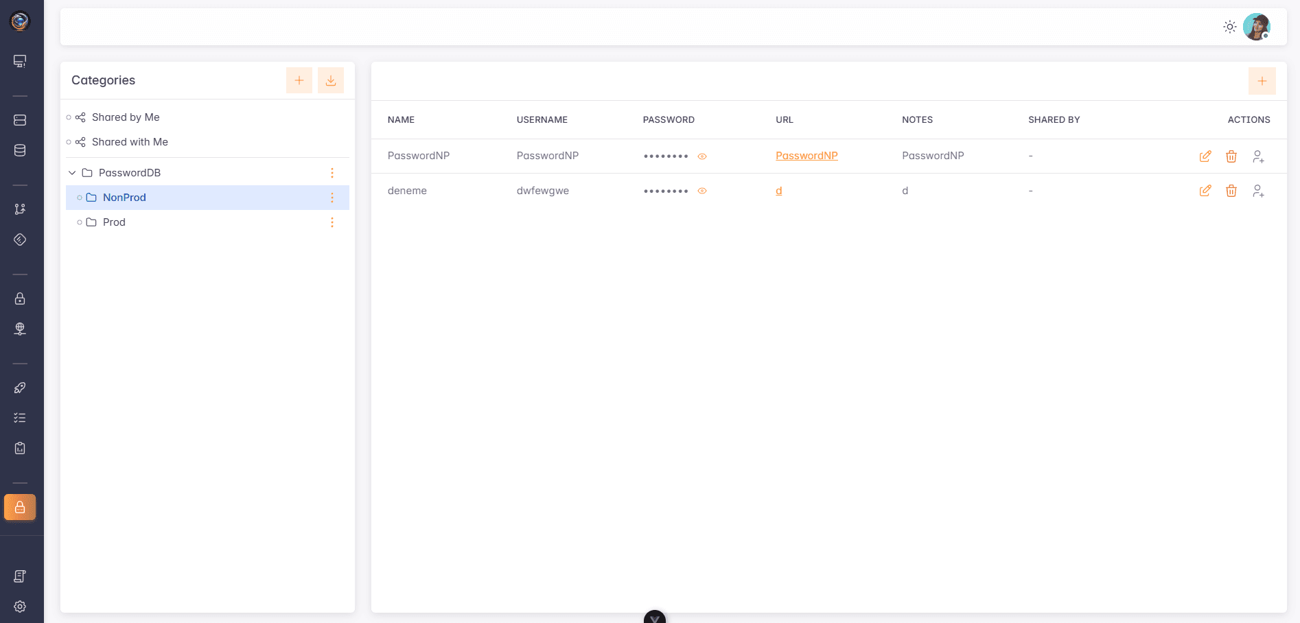 KodeBolt Vault Interface